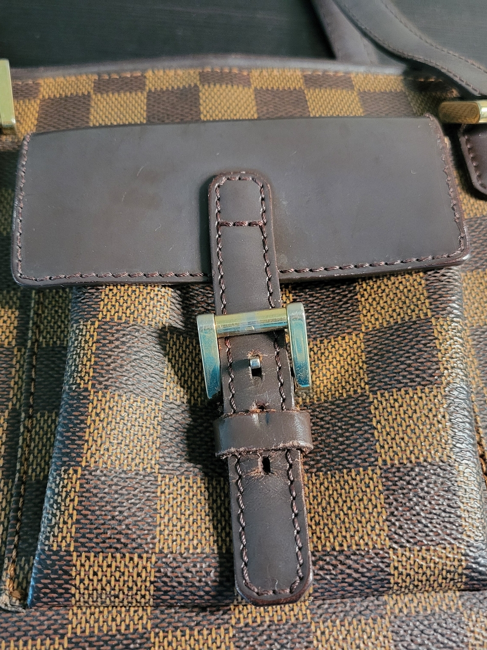 Louis Vuitton Damier Ebene Monosque Tote - Picture 2 of 16